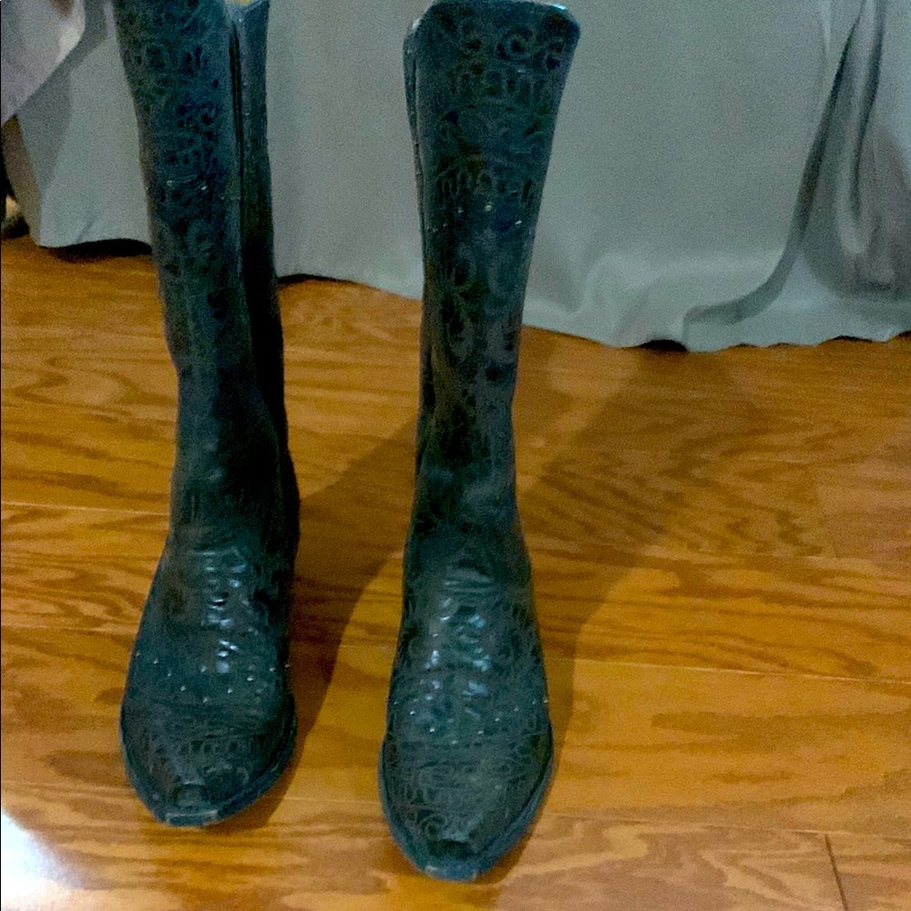 Elegant Black Knee-High Women's Boots